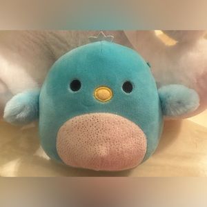 5 inch cute original Squish Mallows BIRD super soft squishy sparkle chest